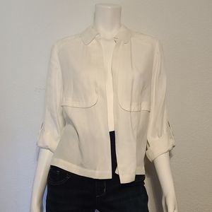 Chicos Antique White Jacket